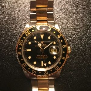 Rolex Oyster GMT-Master II 18kt Yellow Gold